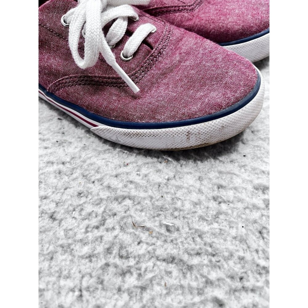 Sperry Sneaker Boys 2.5 Red Top Slider Low-Top Casual - Picture 3 of 8